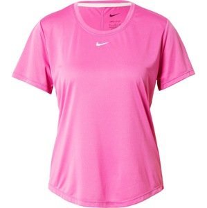 NIKE Funkční tričko světle růžová / bílá