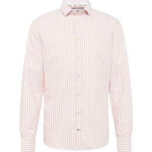 COLOURS & SONS Košile 'Oxford' lososová / offwhite