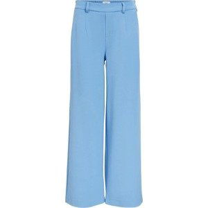 OBJECT Kalhoty se sklady v pase modrá
