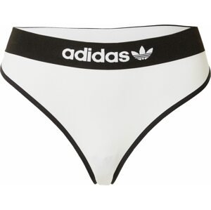 ADIDAS ORIGINALS Tanga černá / bílá