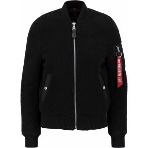 ALPHA INDUSTRIES Přechodná bunda krvavě červená / černá