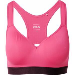 FILA Sportovní podprsenka 'REUT' pink / černá