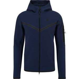 Nike Sportswear Mikina námořnická modř / černá