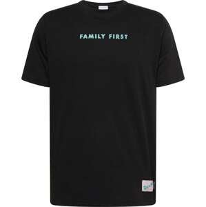 Family First Tričko 'RICK FANTASY' tyrkysová / žlutá / růžová / černá