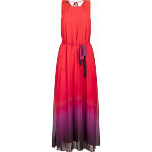 APART Společenské šaty mix barev / červený melír