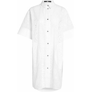 Karl Lagerfeld Košilové šaty bílá