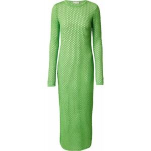 LeGer by Lena Gercke Úpletové šaty 'Sena' světle zelená