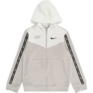 Nike Sportswear Mikina světle šedá / tmavě šedá / offwhite