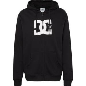 DC Shoes Mikina černá / bílá