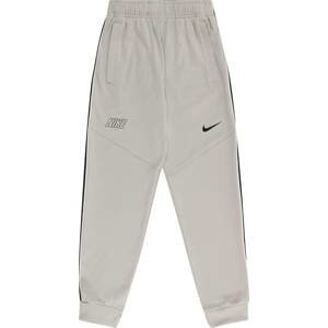 Nike Sportswear Kalhoty světle šedá / černá