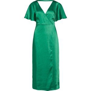 VILA Společenské šaty 'Sateeny' tmavě zelená