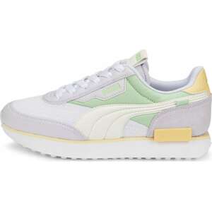 PUMA Tenisky 'Future Rider Pastel Wns' žlutá / šedá / zelená / bílá