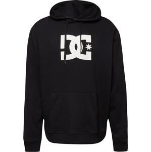 DC Shoes Mikina černá / bílá