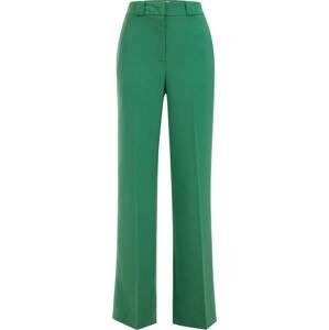 WE Fashion Kalhoty s puky zelená