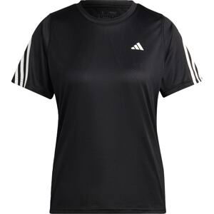 ADIDAS PERFORMANCE Funkční tričko černá / bílá