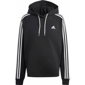 ADIDAS SPORTSWEAR Sportovní mikina černá / bílá