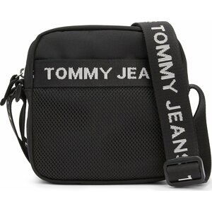 Tommy Jeans Taška přes rameno černá / bílá