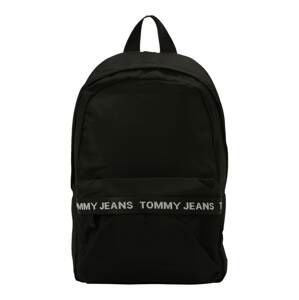 Tommy Jeans Batoh černá / bílá