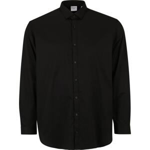 Jack & Jones Plus Společenská košile černá