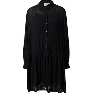 VILA ROUGE Košilové šaty 'MACAY' černá