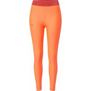 UNDER ARMOUR Sportovní kalhoty oranžová / červená