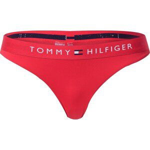 Tommy Hilfiger Underwear Spodní díl plavek červená / bílá