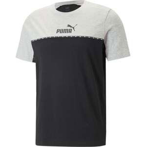PUMA Funkční tričko šedý melír / černá