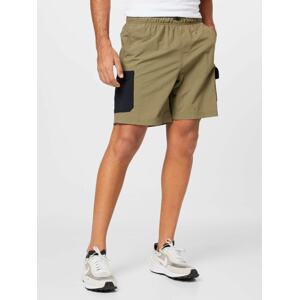 COLUMBIA Outdoorové kalhoty 'Summerdry' khaki / černá