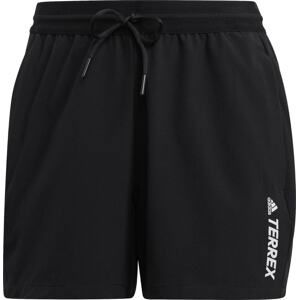 ADIDAS TERREX Sportovní kalhoty 'Liteflex' černá / bílá