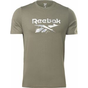 Reebok Sport Funkční tričko ' Identity Modern Camo' zelená / bílá