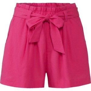 LASCANA Kalhoty se sklady v pase pink