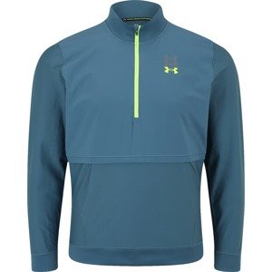 UNDER ARMOUR Sportovní svetr 'Anywhere' limone / světle šedá / petrolejová