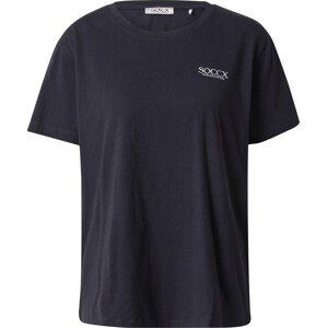 Soccx Tričko noční modrá / bílá
