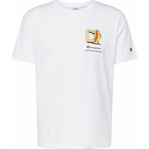 Champion Authentic Athletic Apparel Tričko 'Rochester' jasně oranžová / grenadina / černá / bílá