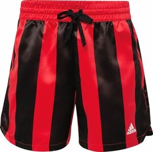 ADIDAS SPORTSWEAR Sportovní kalhoty jasně červená / černá / bílá
