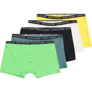 Tommy Hilfiger Underwear Spodní prádlo zlatě žlutá / světle zelená / černá / bílá