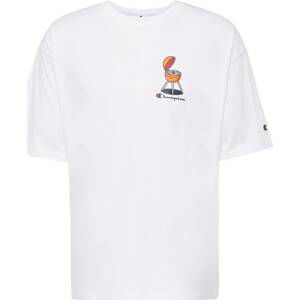 Champion Authentic Athletic Apparel Tričko námořnická modř / oranžová / bílá