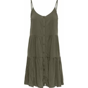 ONLY Letní šaty 'YANA' olivová