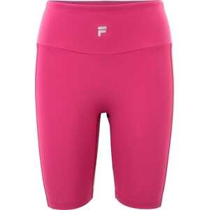 FILA Sportovní kalhoty 'RAKANDA' stříbrně šedá / pink