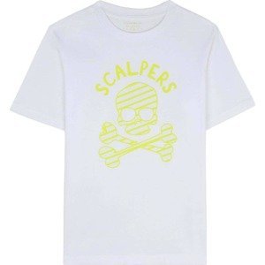 Scalpers Tričko bílá