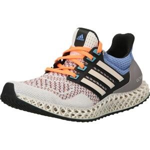 ADIDAS SPORTSWEAR Běžecká obuv 'ULTRA 4D' kouřově modrá / oranžová / černá / offwhite
