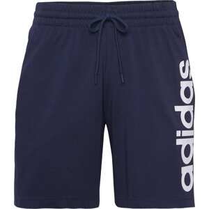 ADIDAS SPORTSWEAR Sportovní kalhoty námořnická modř / bílá