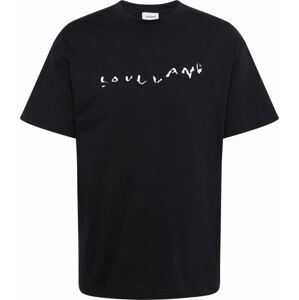 Soulland Tričko černá / bílá