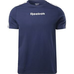 Reebok Sport Funkční tričko námořnická modř / bílá