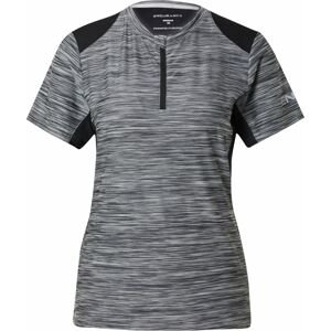 ENDURANCE Funkční tričko 'Marimba' šedá / tmavě šedá / černá