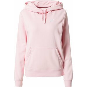 Nike Sportswear Mikina pink / bílá