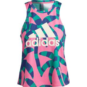 ADIDAS SPORTSWEAR Sportovní top 'Farm Rio' zelená / mix barev