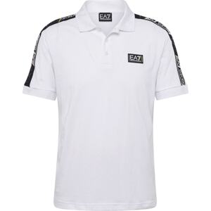 EA7 Emporio Armani Tričko žlutá / černá / bílá