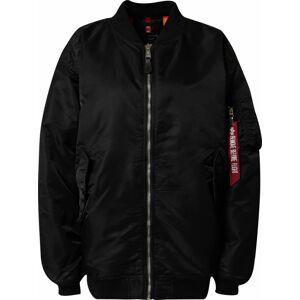 ALPHA INDUSTRIES Přechodná bunda 'Ma-1' černá