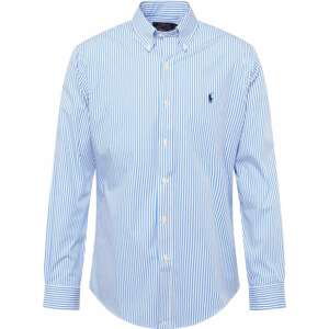 Polo Ralph Lauren Košile modrá / ultramarínová modř / bílá